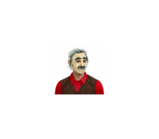 Máscara Viejo Cascarrabias Talla Única