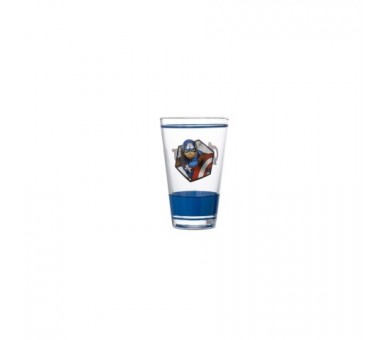 Vaso De Cristal Marvel Capitán América 310 Ml