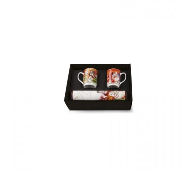 Set 2 Taza + 2 Manteles Individuales 7 Enanitos 45X30 Cm Y 3