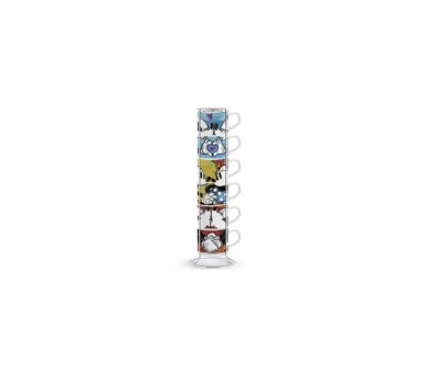 Set De 6 Tazas Espresso Mickey&Minnie