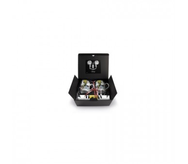 Set De 2 Tazas Apilables Mickey Con 2 Manteles.