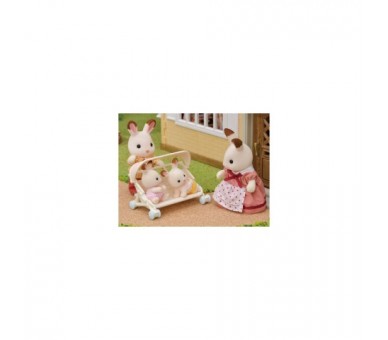 Sylvanian Families Carrito De Trillizos