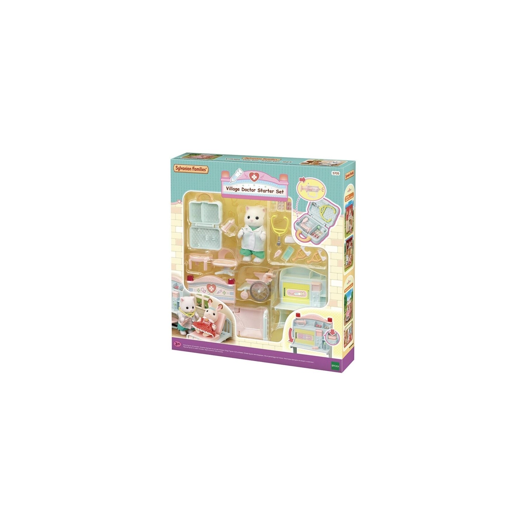 Sylvanian Families Set Doctora De La Aldea