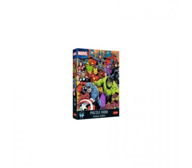 Puzzle Héroes De Marvel 1000 Piezas