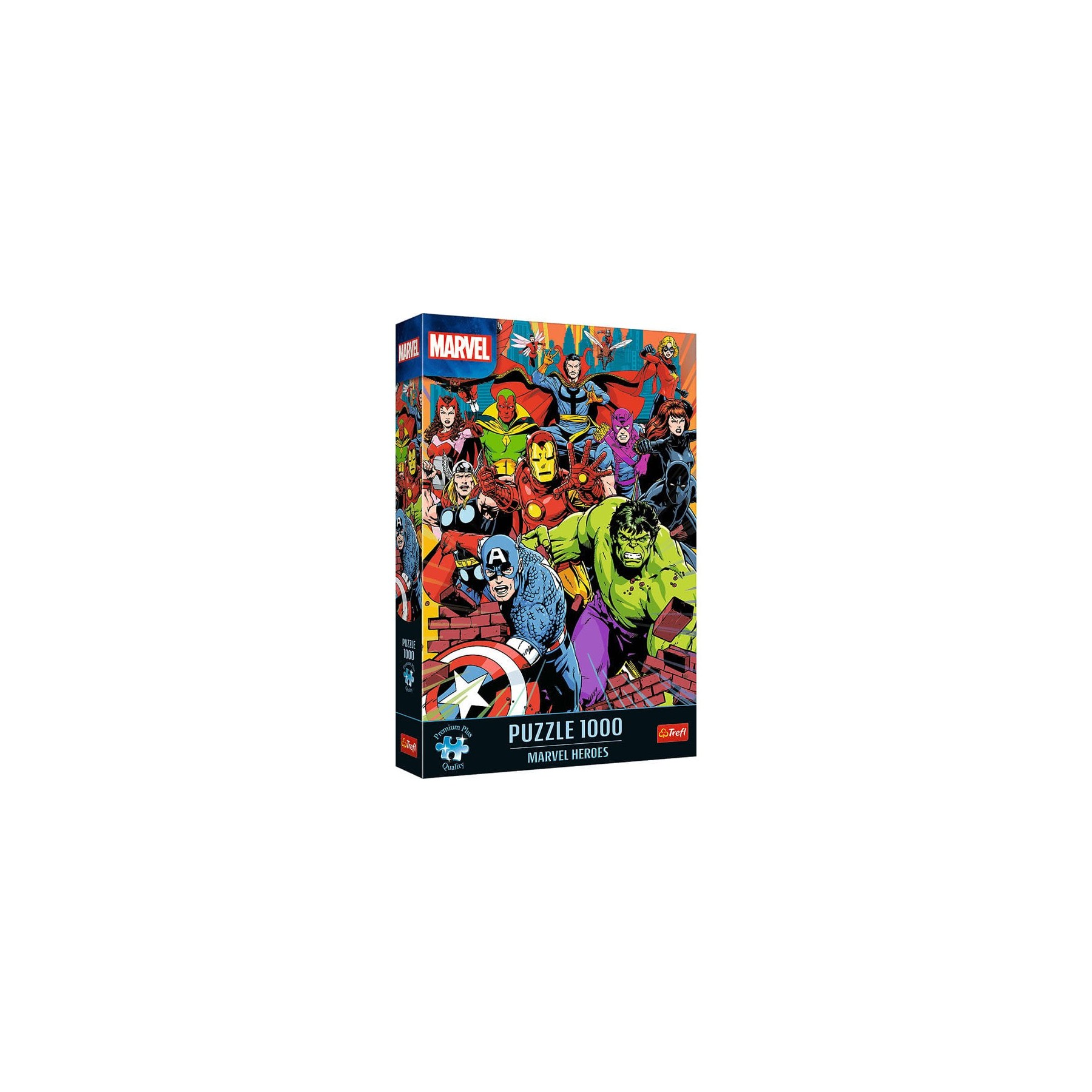 Puzzle Héroes De Marvel 1000 Piezas