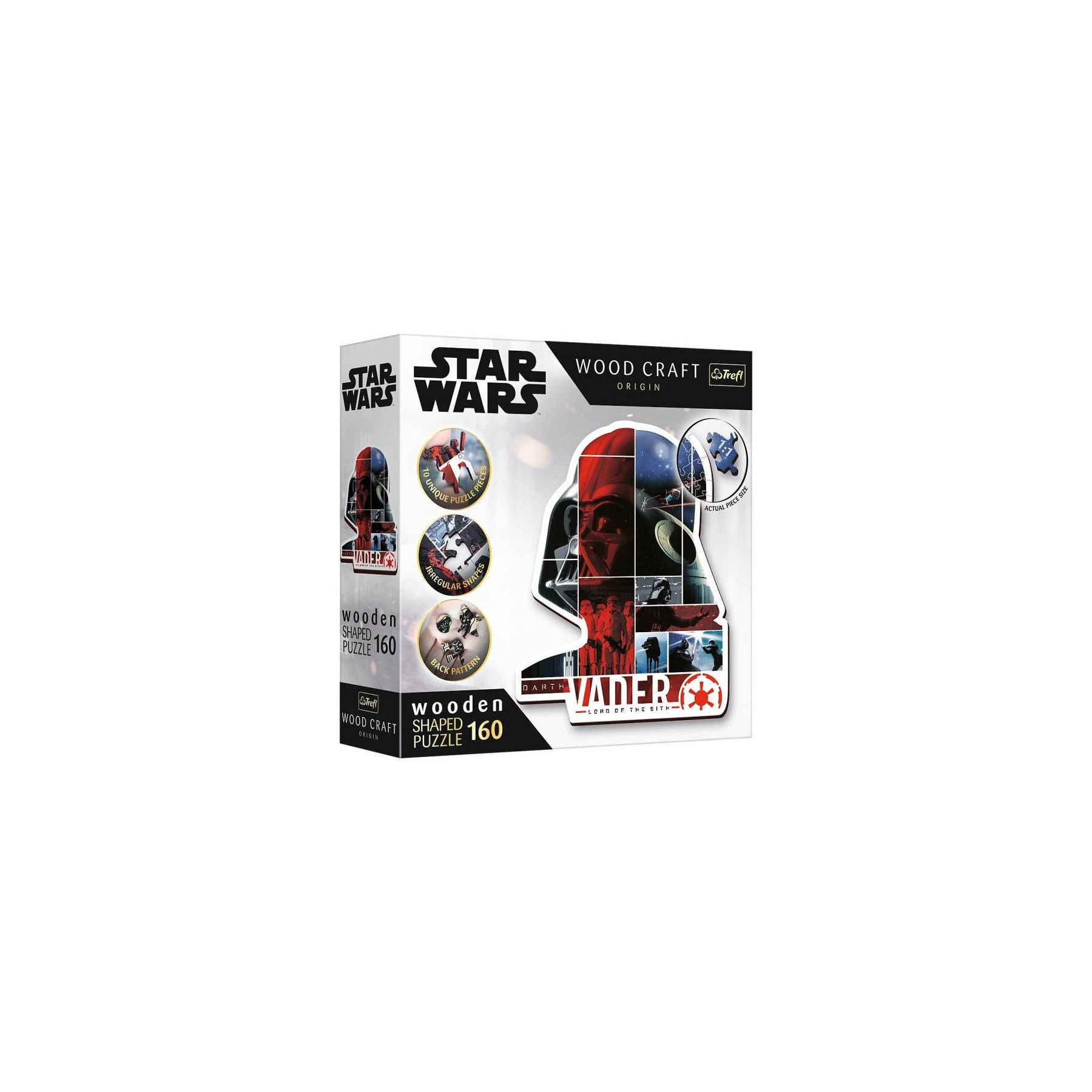 Puzzle Madera Darth Vader 160 Piezas