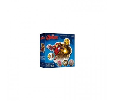 Puzzle Madera Iron Man 160 Piezas