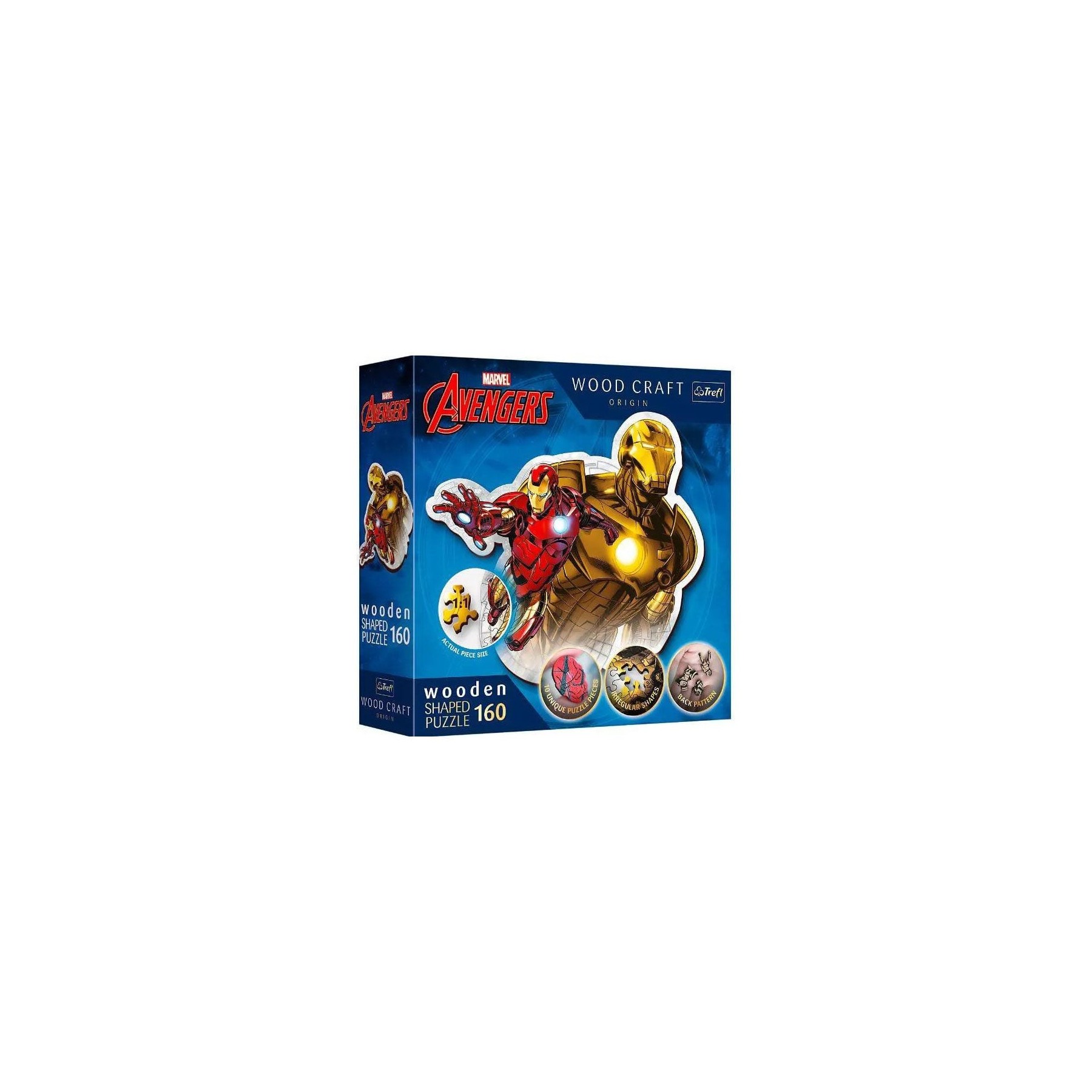 Puzzle Madera Iron Man 160 Piezas
