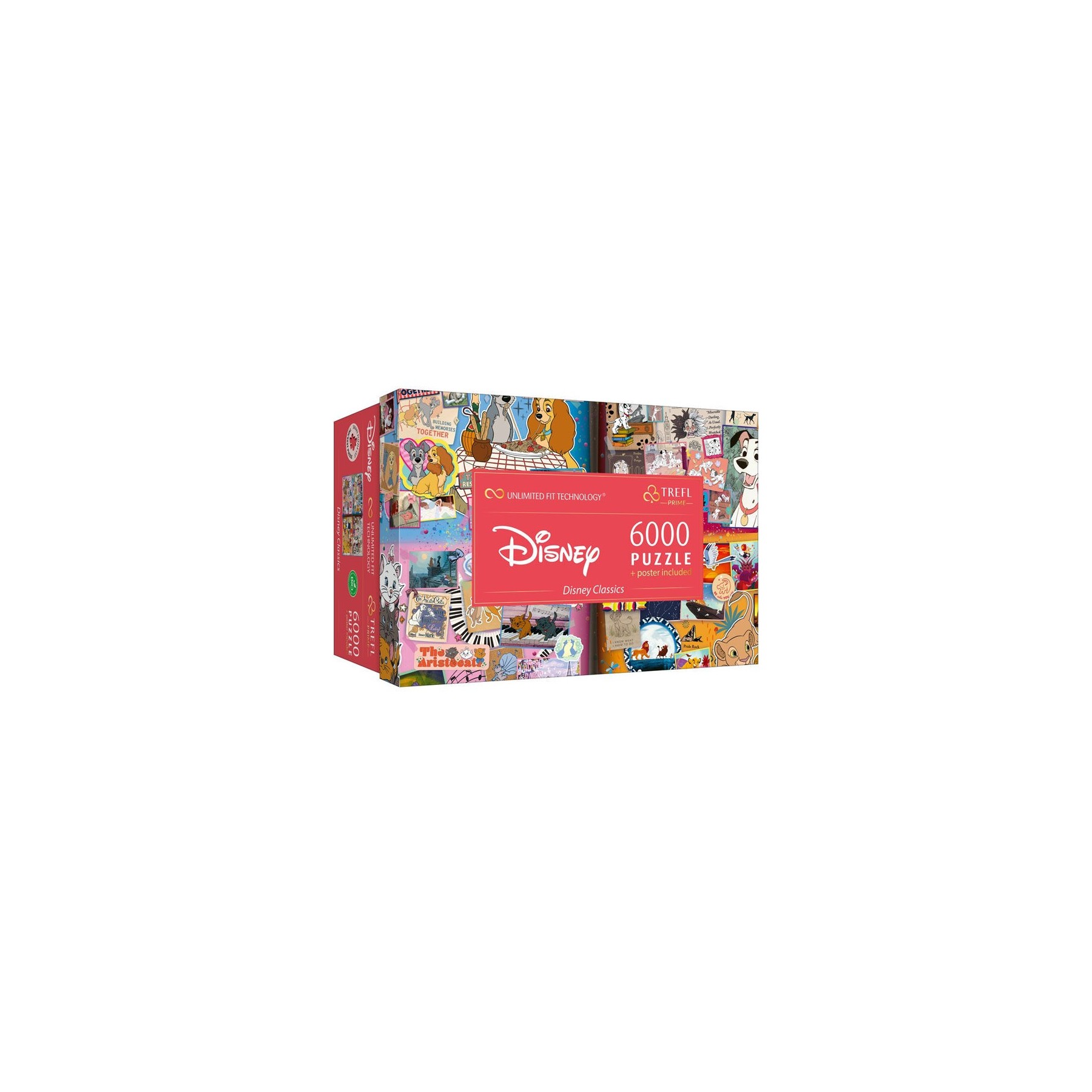 Puzzle Colección Películas Disney Clásicas 6000 Piezas