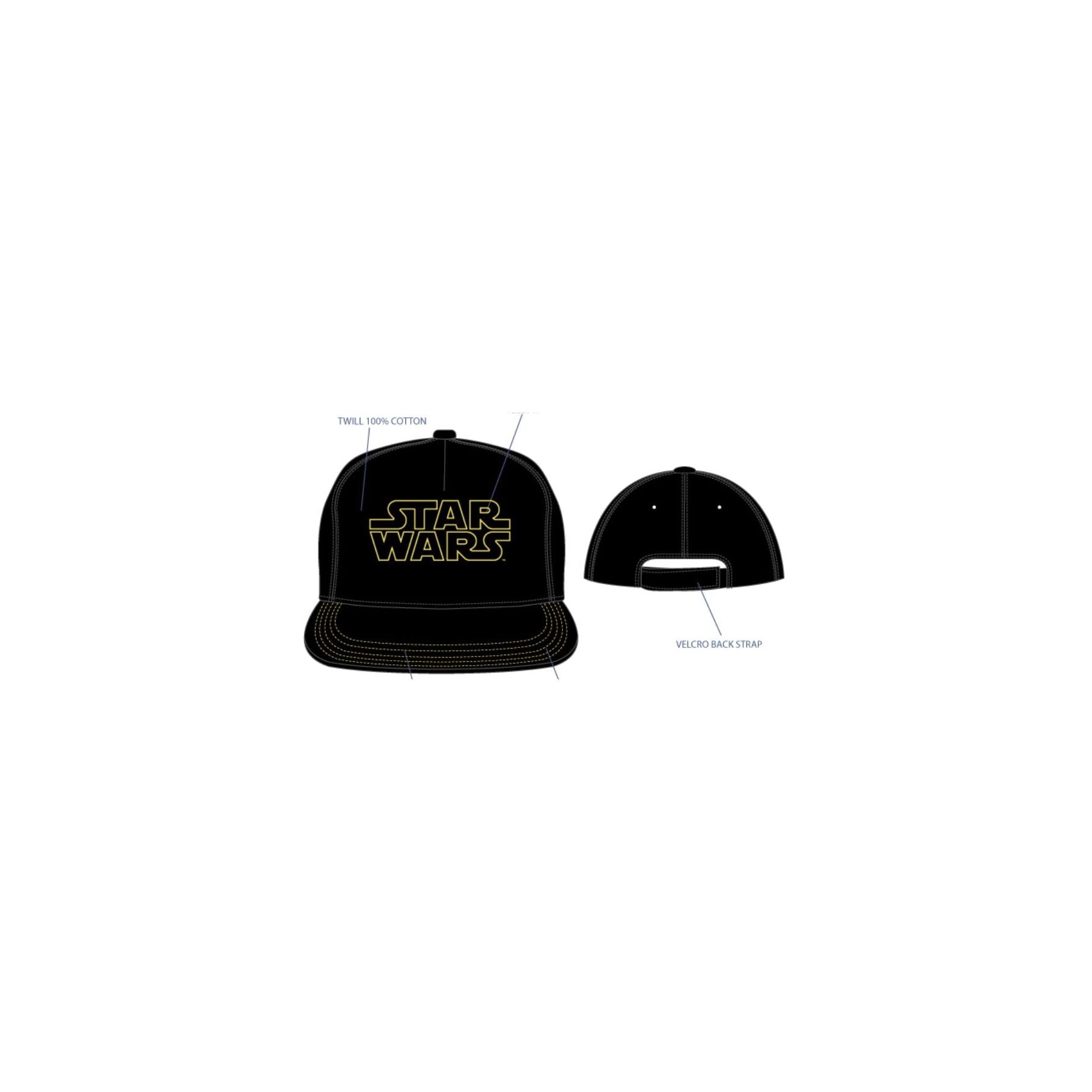 Gorra Star Wars Negra Tu