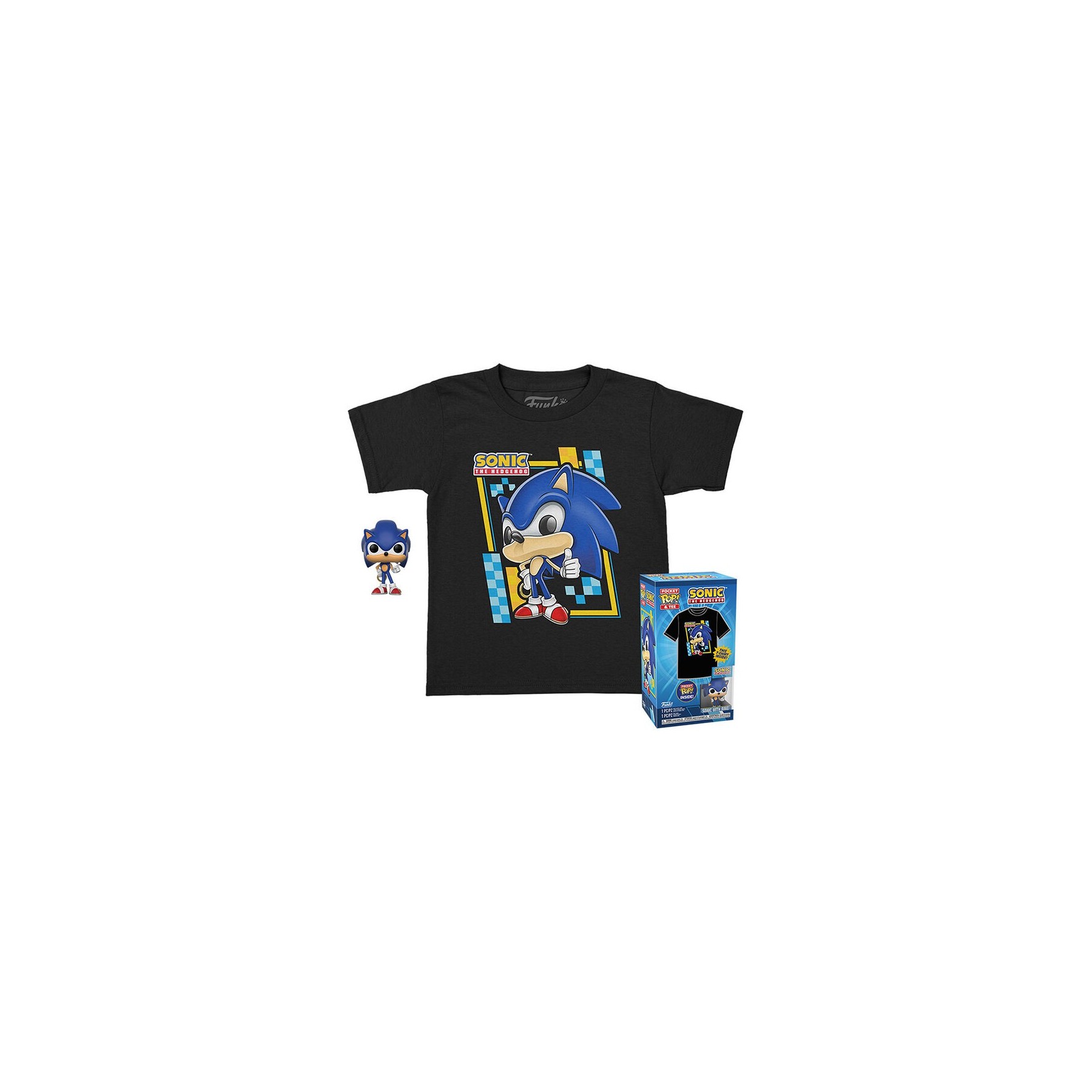 Pocket Pop! & Tee Set Sonic El Erizo S