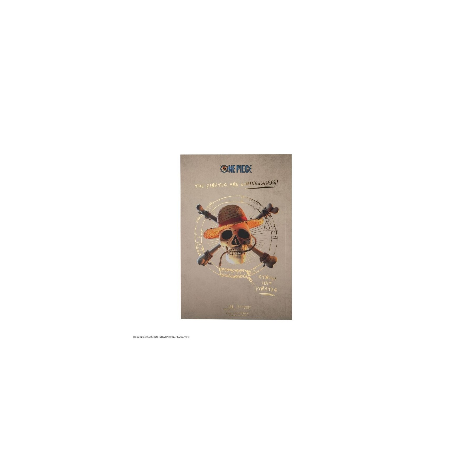 Cuaderno De Tapa Blanda One Piece