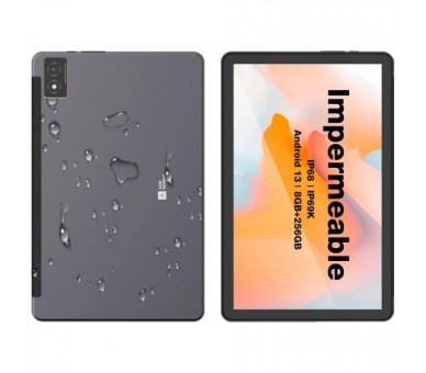 Agm Pad P1 4G Gris / Impermeable / 8+256Gb / 10.36" Full Hd+
