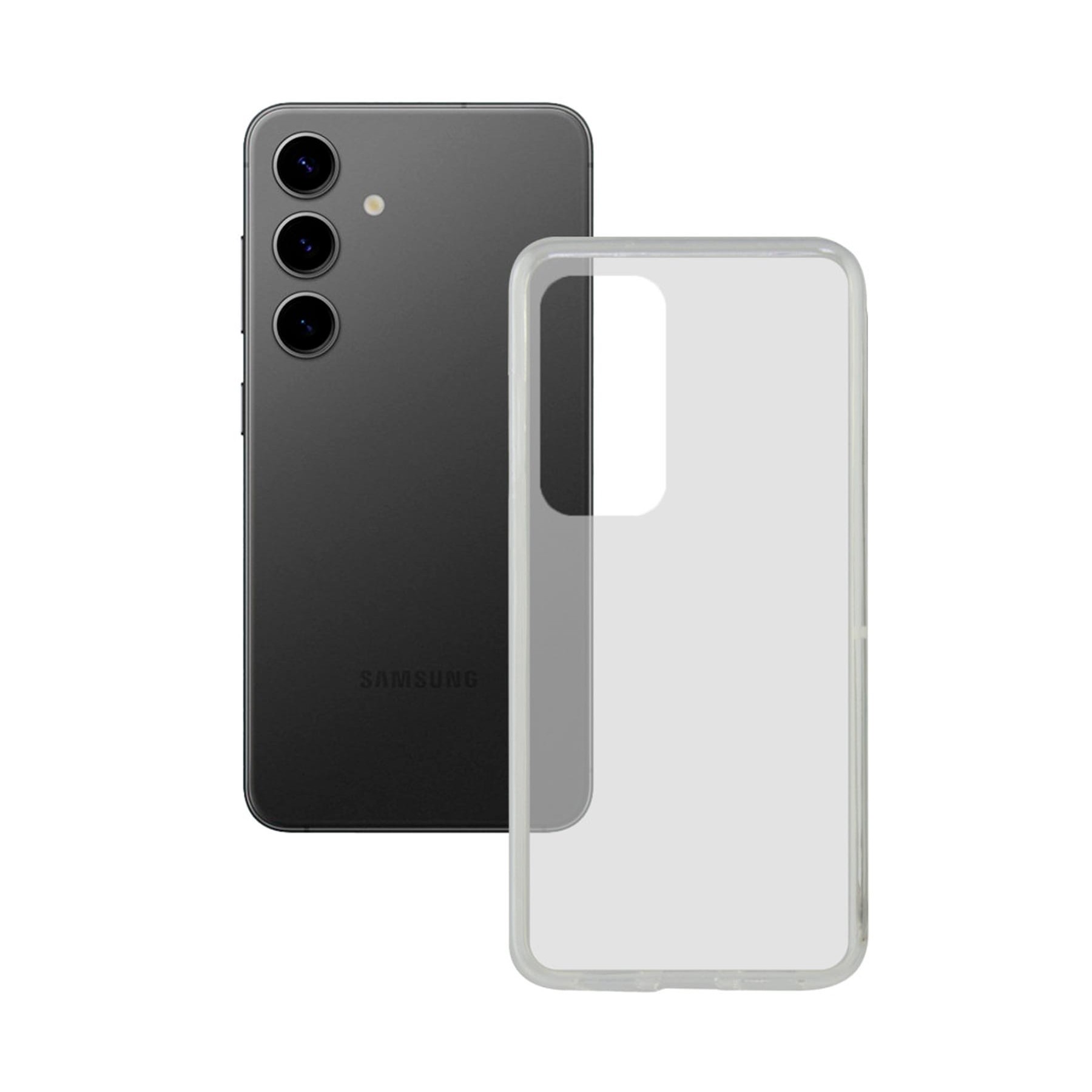 Ksix Trasera De Silicona Transparente / Apple Iphone 15 Pro