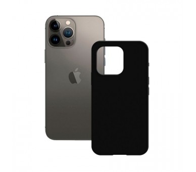Ksix Trasera Semi Rígida Negra / Apple Iphone 14 Pro