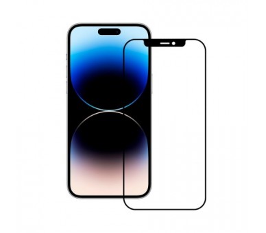 Ksix Protector De Pantalla Negro / Apple Iphone 14 Pro Max