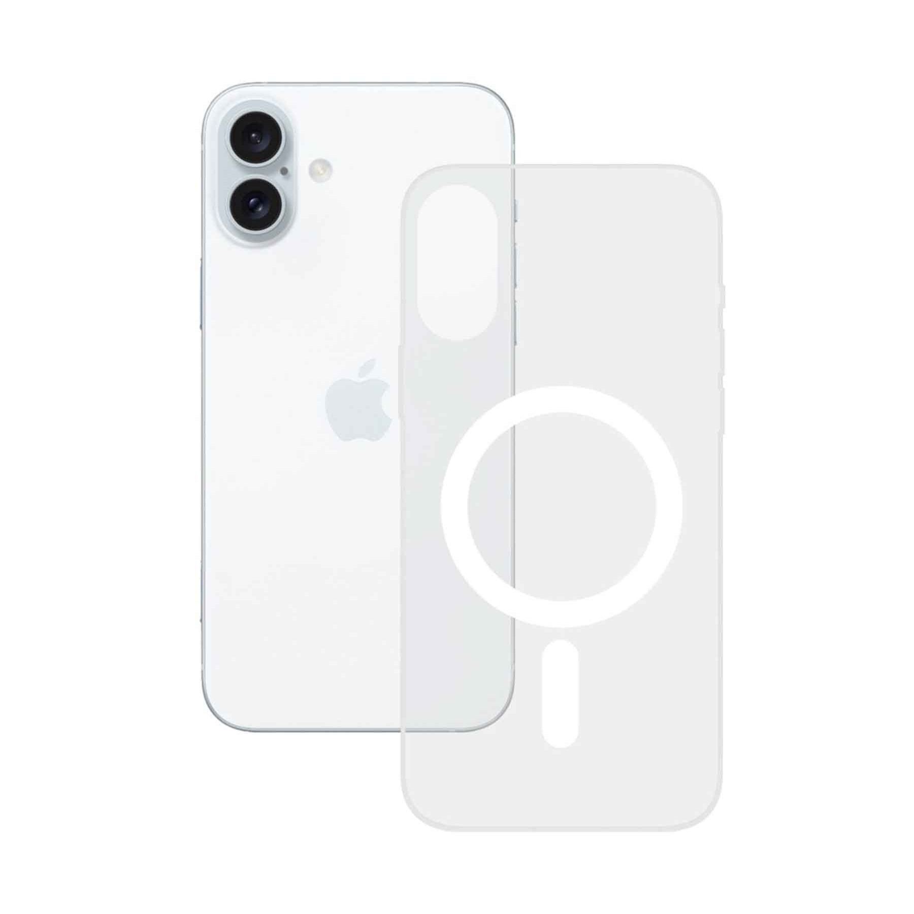 Ksix Trasera Silicona Magsafe Transparente / Apple Iphone 16