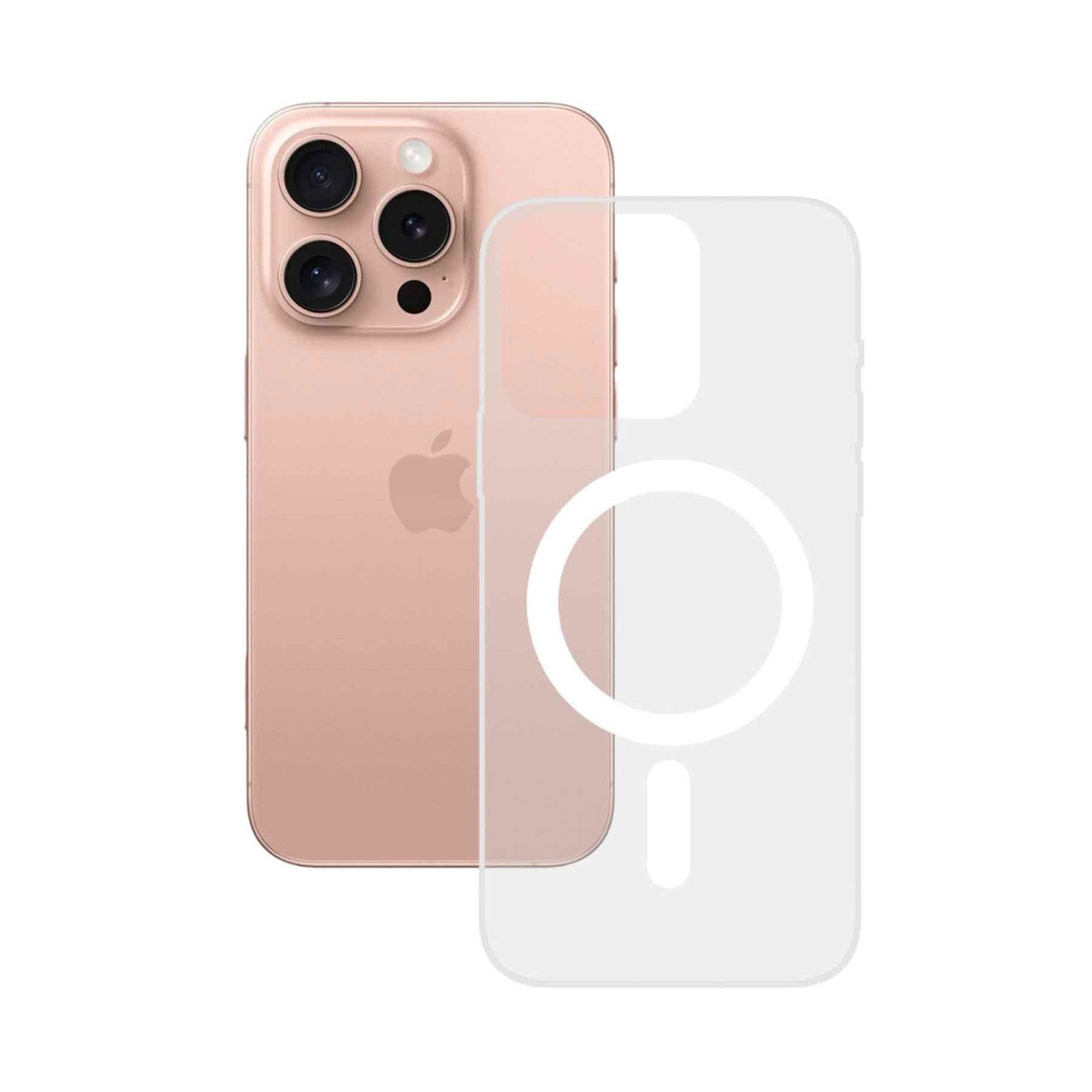 Ksix Trasera Silicona Magsafe Transparente / Apple Iphone 16