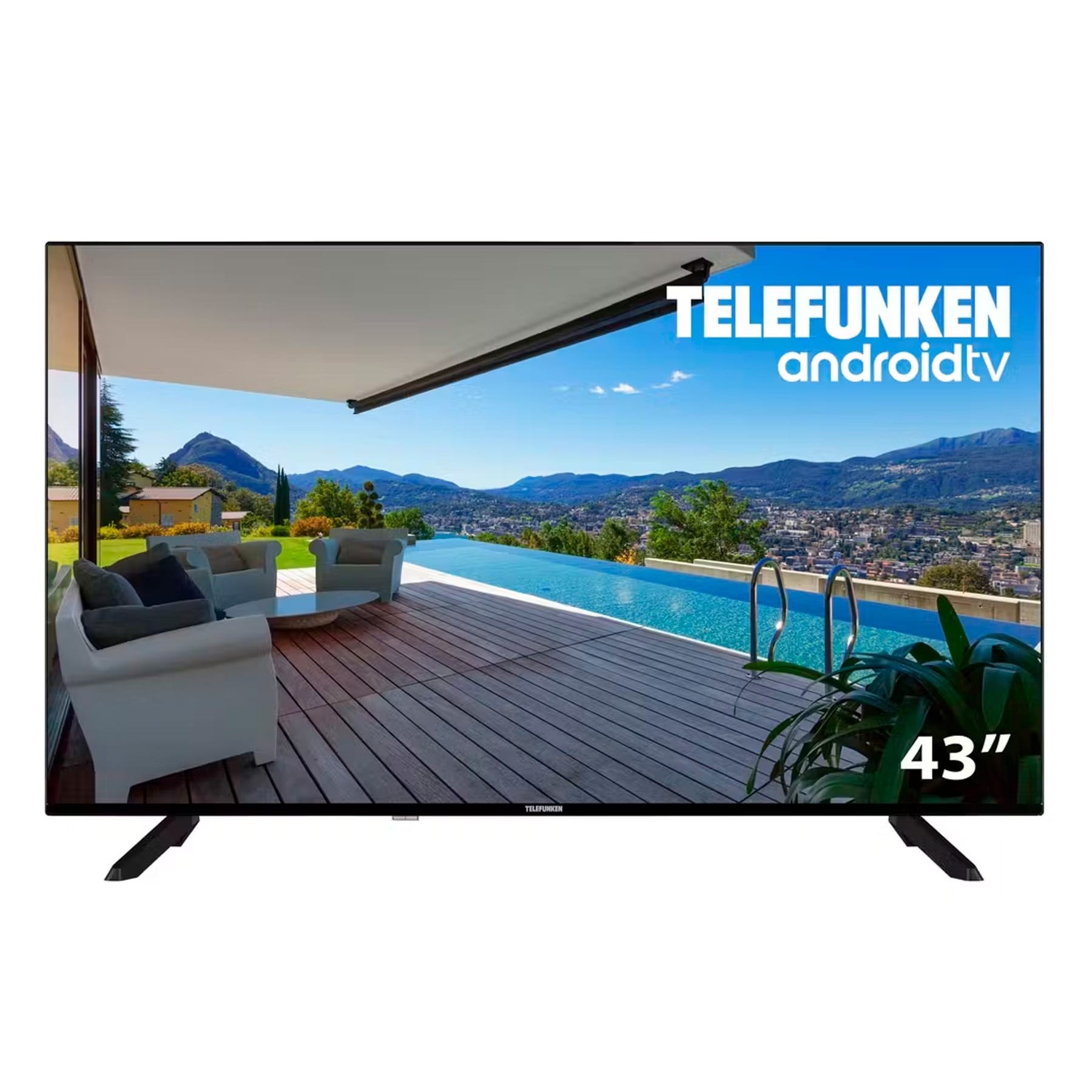 Telefunken 43Dtua523 / Televisor Smart Tv 43" Direct Led Uhd