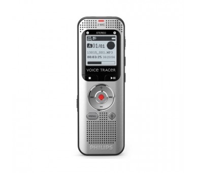 Philips Dvt2015 Silver / Grabadora De Audio Digital 8Gb