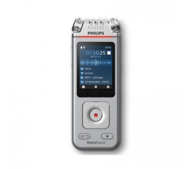 Philips Dvt4115 Silver / Grabadora De Audio Digital 8Gb
