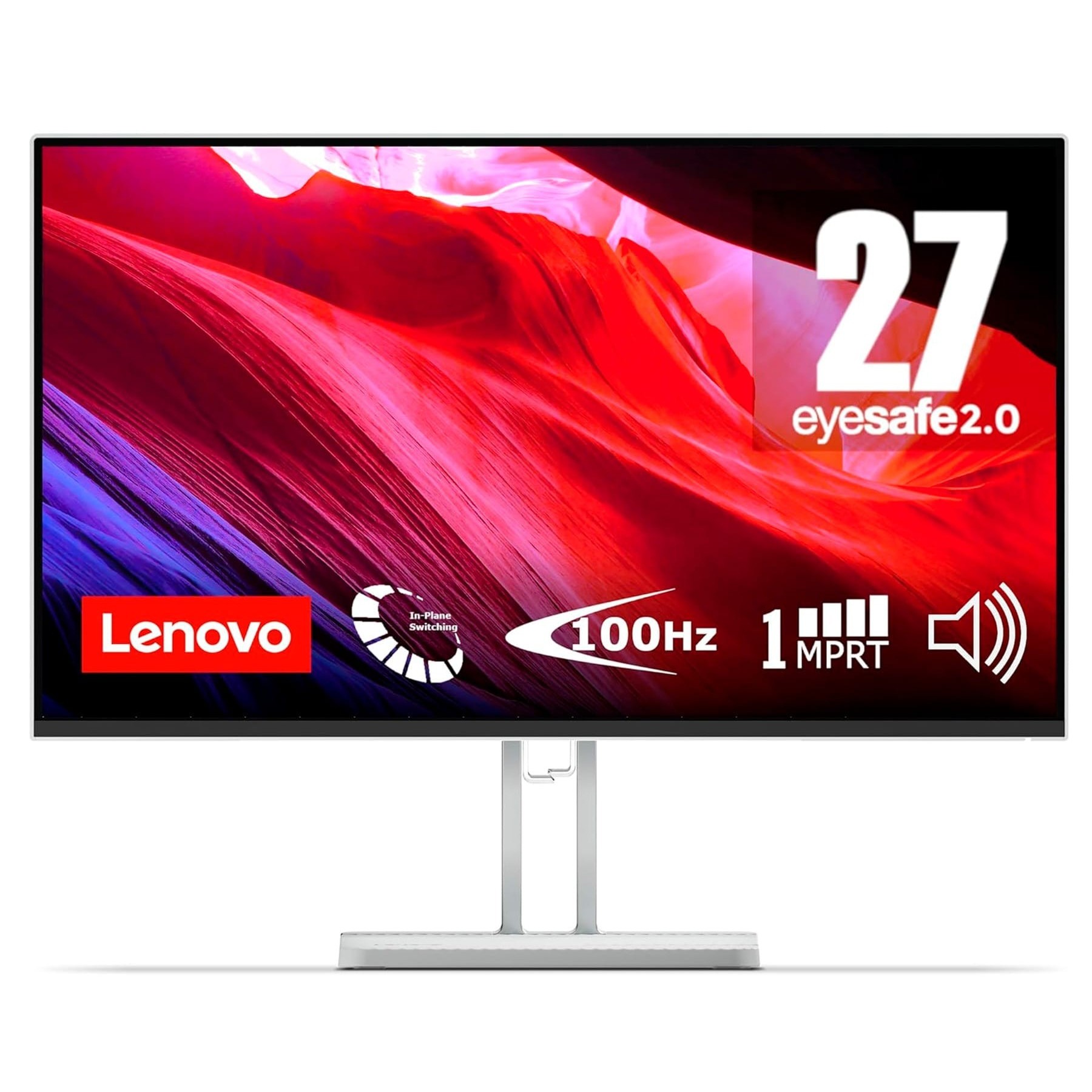 Lenovo L27I-4A Silver / Monitor 27" 100Hz 1Ms Full Hd