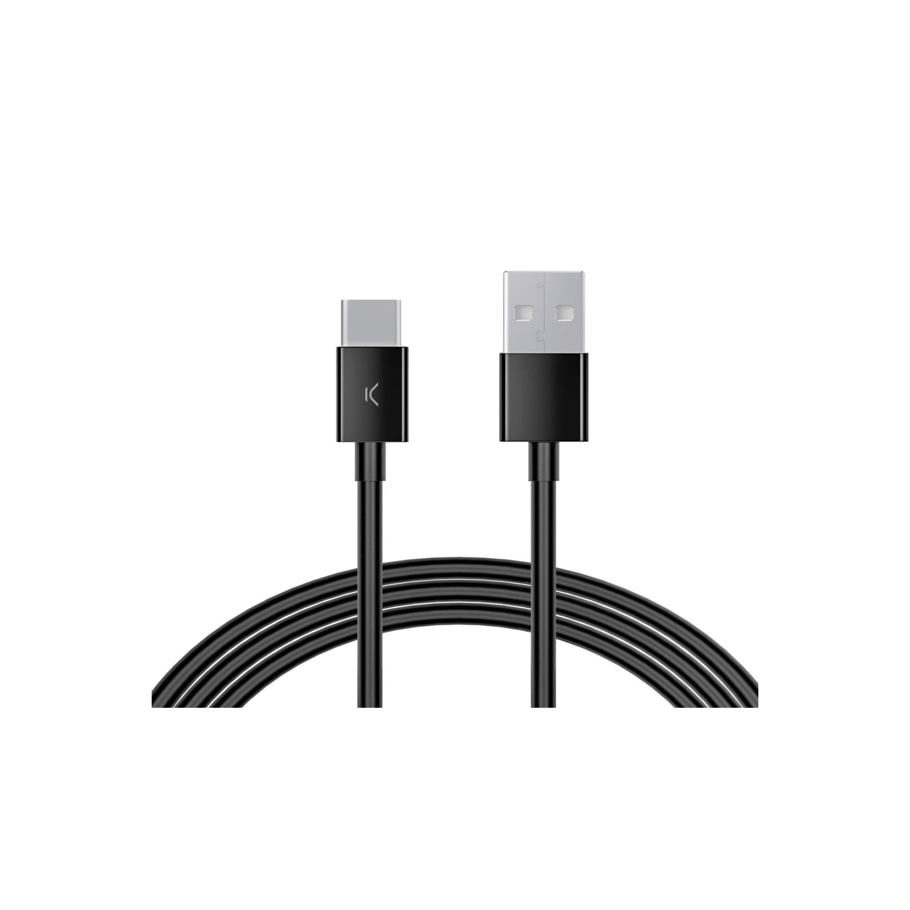 Ksix Bxcusbc04 Negro / Cable De Carga Y Datos Usb-A A Usb-C