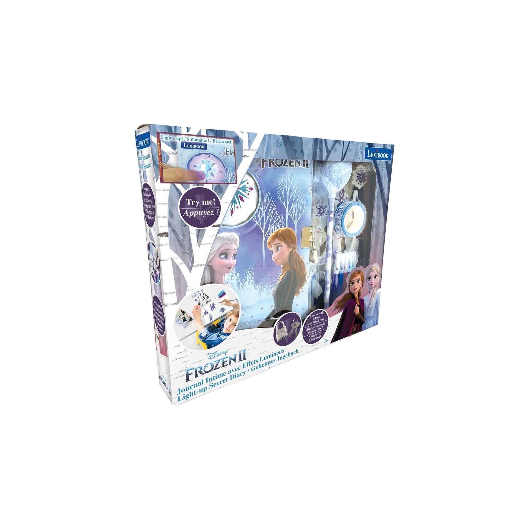 Diario Secreto Electronico Frozen Disney