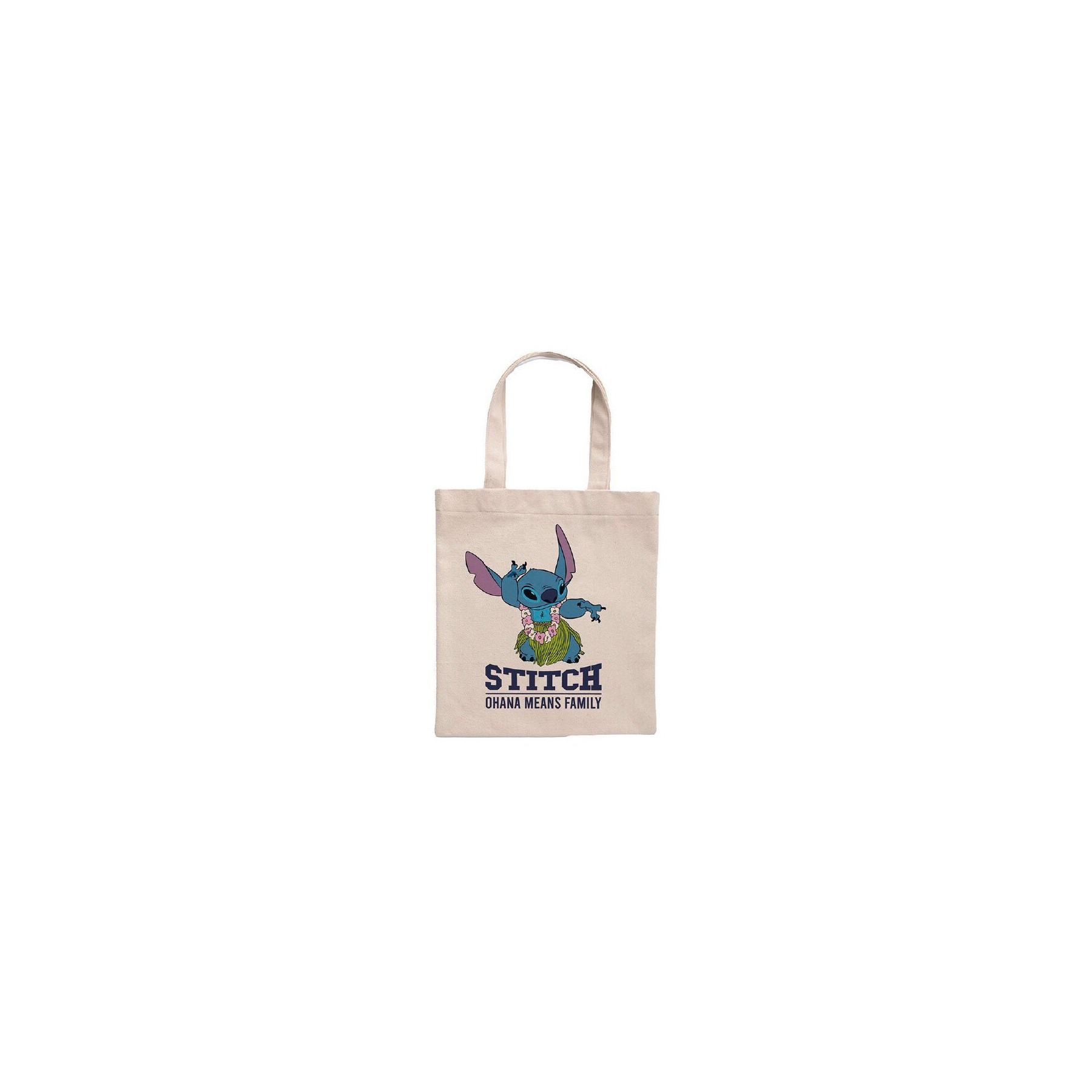 Bolsa Shopping Ohana Means Family Stitch Disney