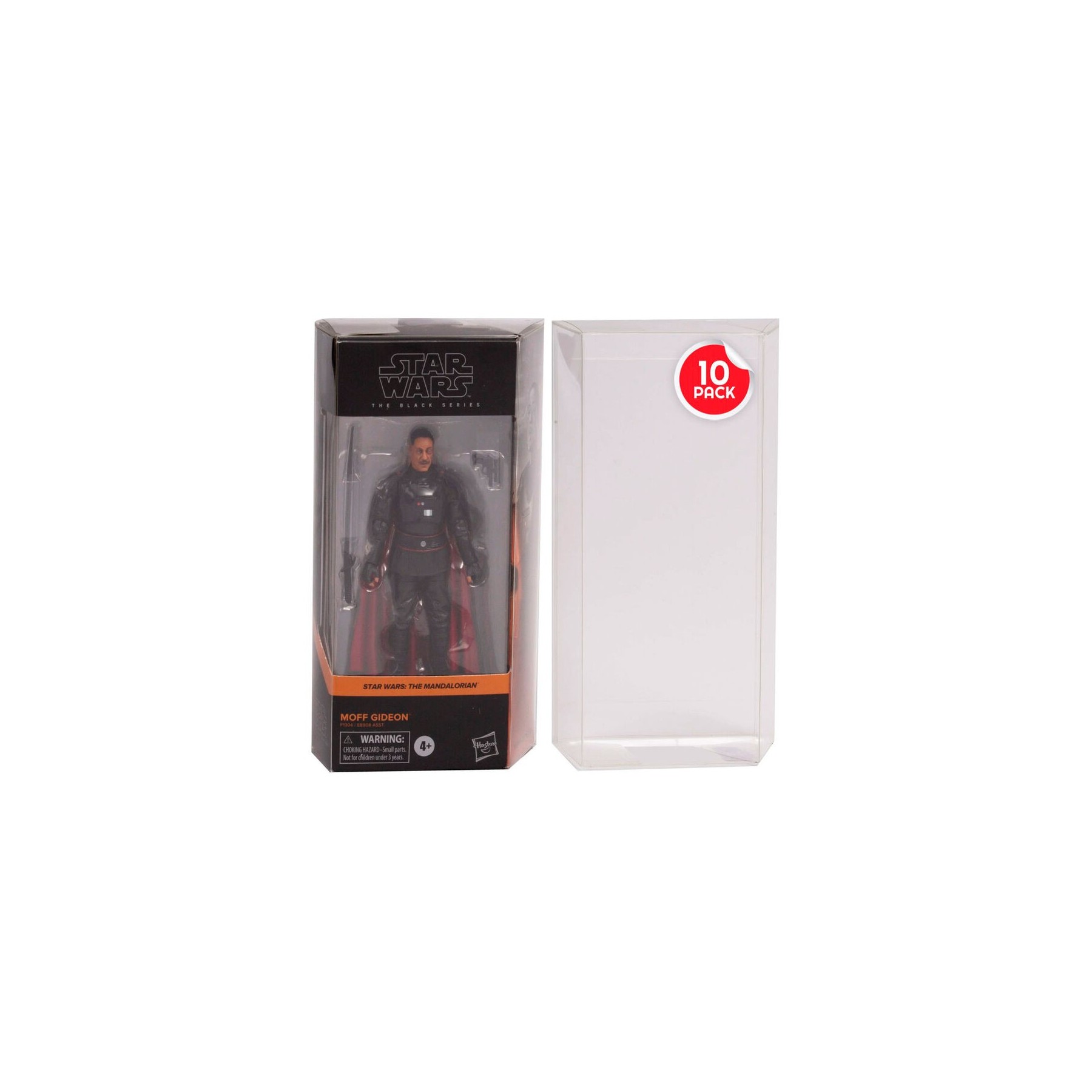 Set 10 Protectores Caja Lateral The Black Series Star Wars H