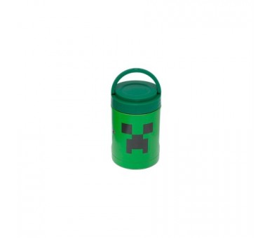 Fiambrera Portatil Creeper Minecraft 500Ml Termo