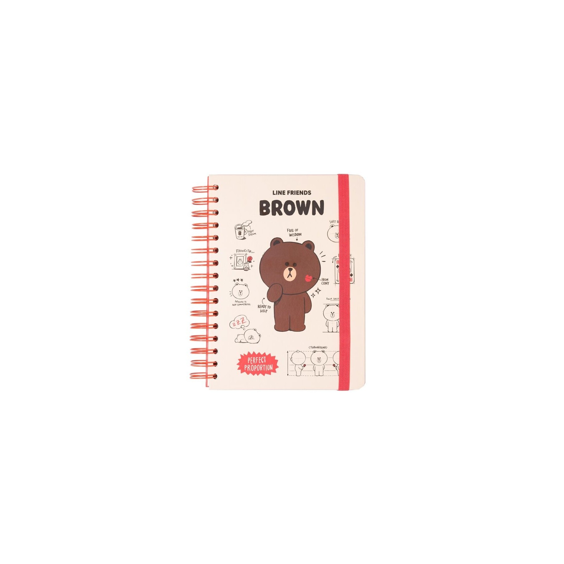 Cuaderno A5 Line Friends