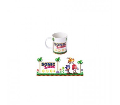 Taza Retro Pixel Sonic The Hedgehog 350Ml