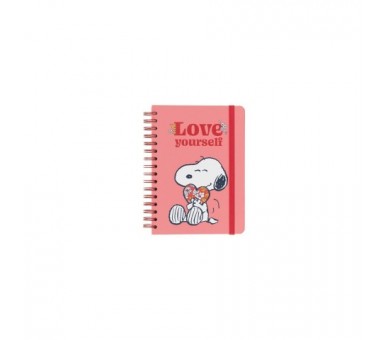 Cuaderno A5 Love Yourself Snoopy
