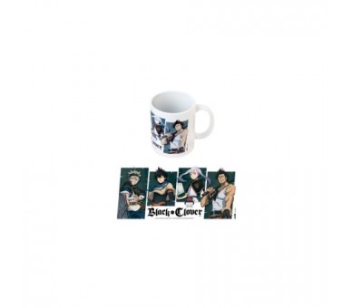 Taza Personajes Black Cover 350Ml