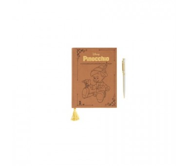 Set Cuaderno A5 + Boligrafo Pinocho Disney