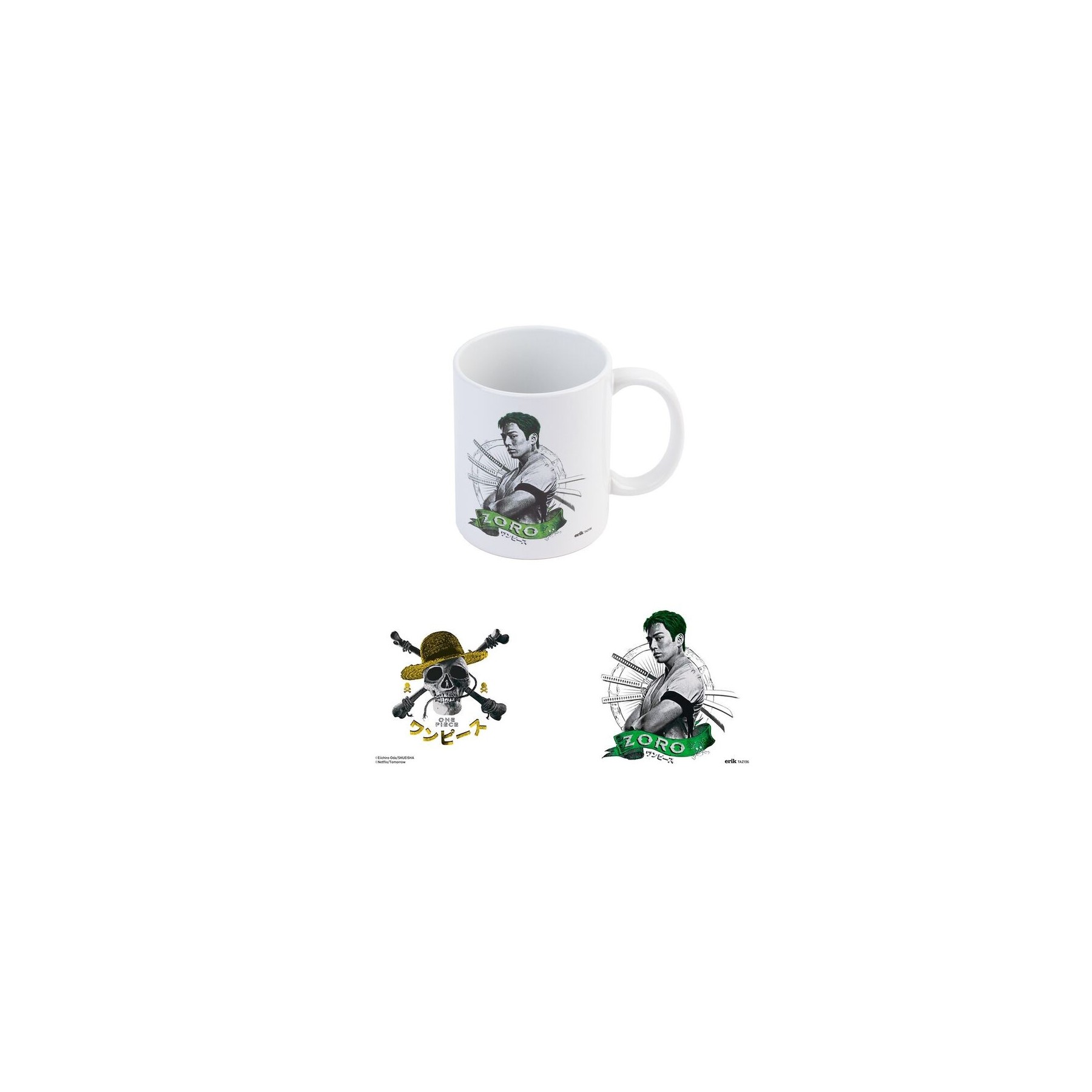 Taza Roronoa Zoro One Piece 350Ml