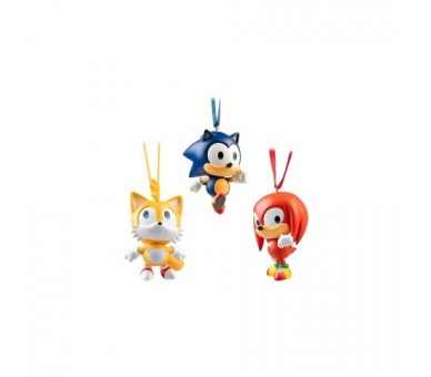 Blister 3 Figuritas Sonic The Hedgehog