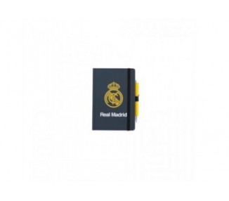 Cuaderno A5 Premium + Boligrafo Proyector Real Madrid