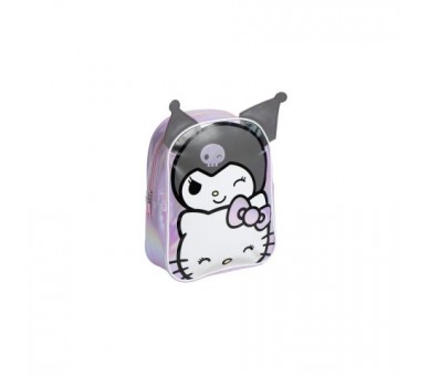 Mochila Kuromi Hello Kitty 27Cm