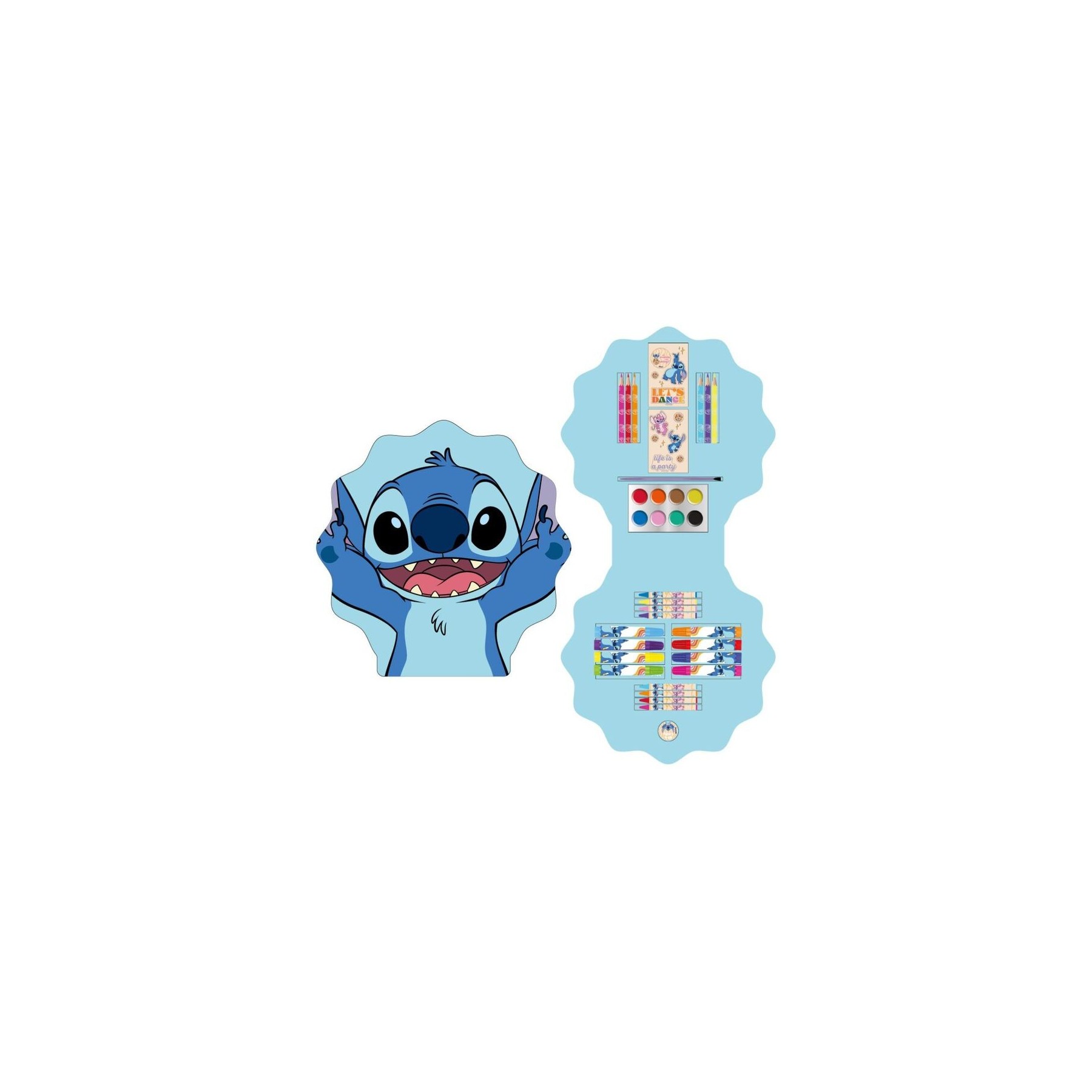 Set Coloreable Stitch Disney