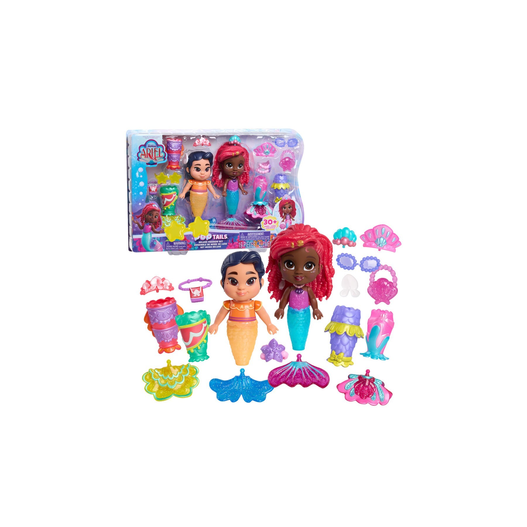 Muã±Eca Ariel + Lucia Ariel Disney 19Cm