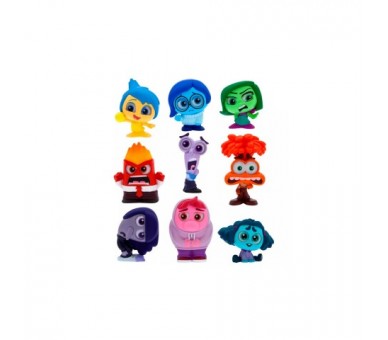 Set 9 Figuras Del Reves 2 Doorables Disney Pixar 4Cm
