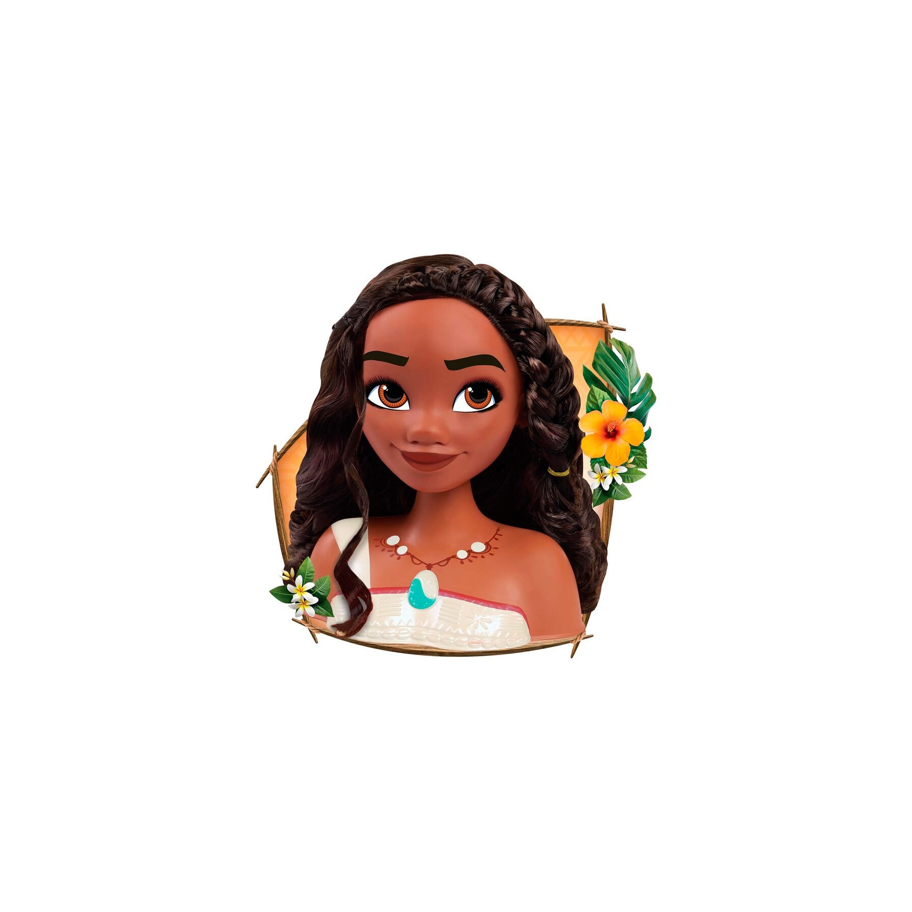 Busto Peinados Vaiana Moana 2 Disney