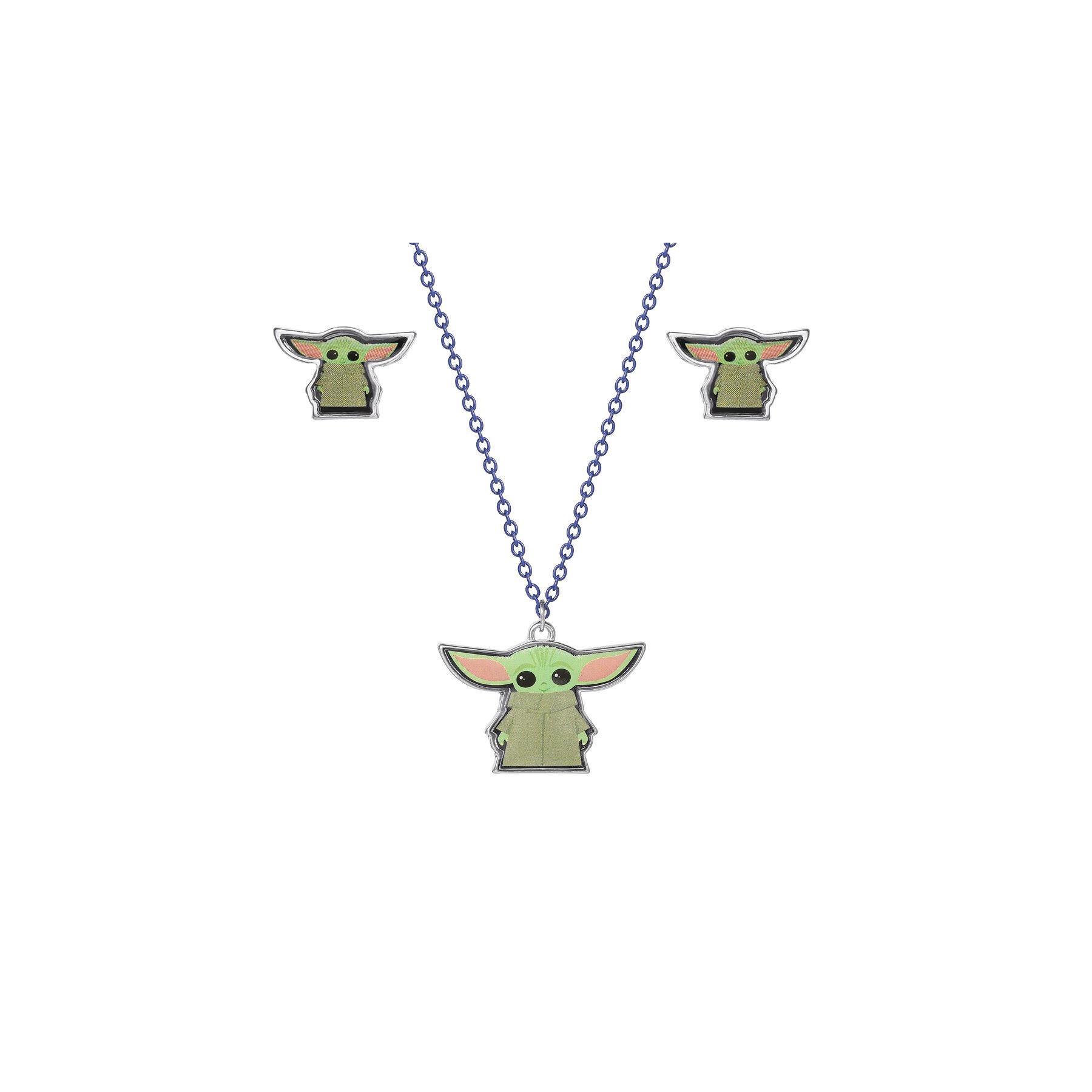 Set Colgante + Pendientes Baby Yoda Star Wars