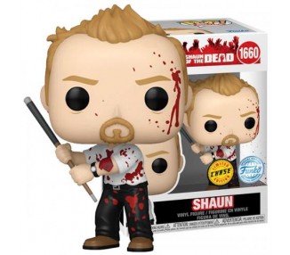 Funko POP! Shaun of the Dead: Shaun (1660) CHASE EXM