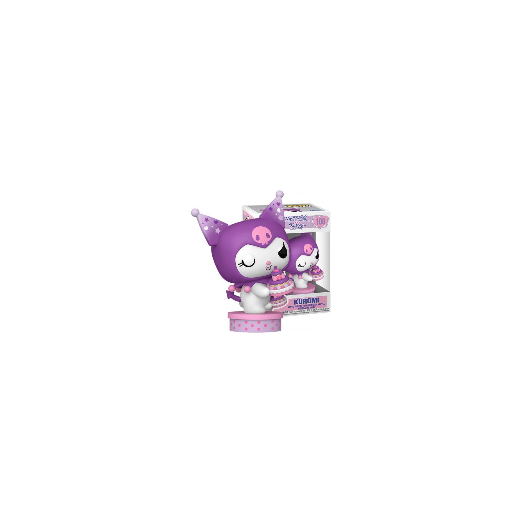 Funko POP! Hello Kitty and Friends 20Th: Kuromi w/Cake (108)