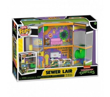 Funko Bitty POP! TMTN: Sewer Lair Box Display w/2Fig
