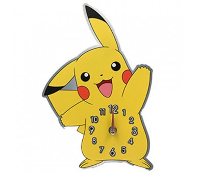 Reloj de pared metal Pikachu Pokemon