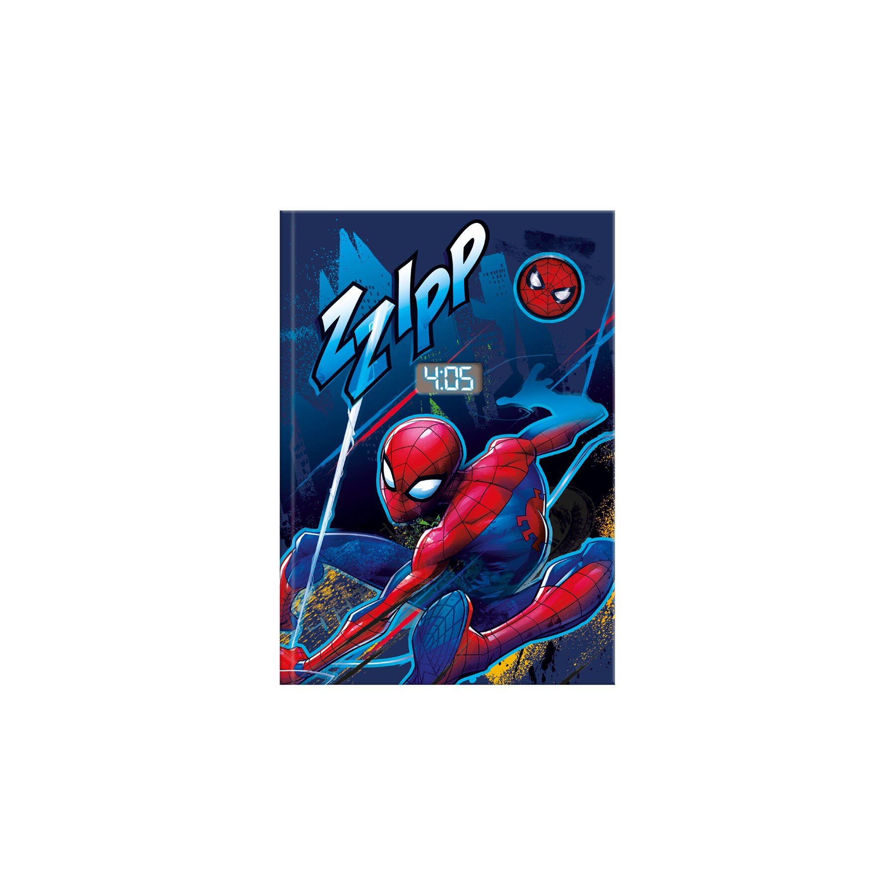 Cuaderno con reloj Spiderman Marvel
